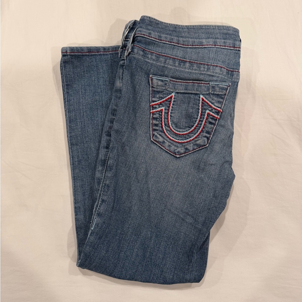 True Religion Women's Capri Jeans